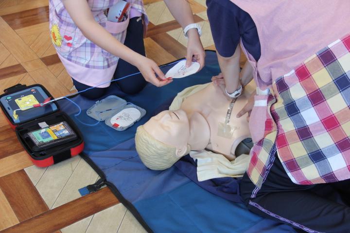 幼児用AED講習会